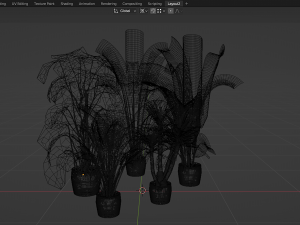 Collection Plant Vol 452 - Blender Model Modelo 3D