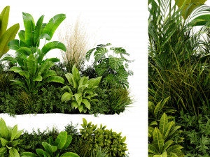 Collection Plant Vol 456 - Blender Model 3D Model