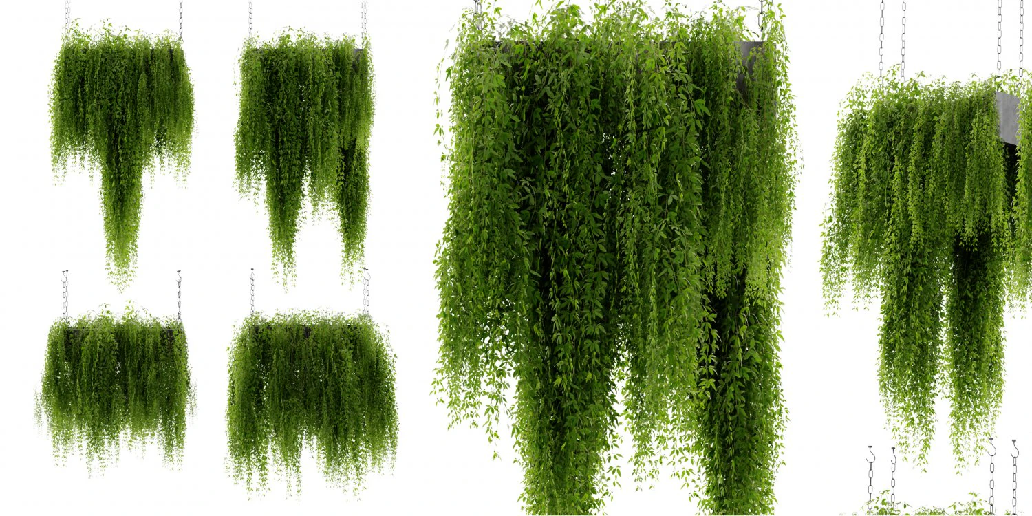 Collection Plant Vol 461 - Blender Model 3D Model .c4d .max .obj .3ds .fbx .stl .blend 