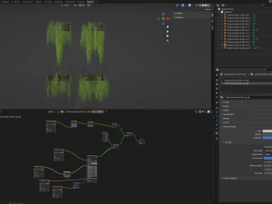 Collection Plant Vol 461 - Blender Model 3D Model