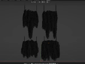 Collection Plant Vol 461 - Blender Model 3D Model