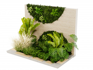 Collection Plant Vol 462 - Blender Model 3D Модель