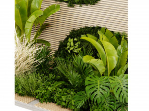Collection Plant Vol 462 - Blender Model 3D Модель