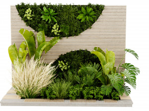 Collection Plant Vol 462 - Blender Model 3D Модель
