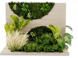 Collection Plant Vol 462 - Blender Model 3D Model