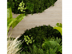 Collection Plant Vol 462 - Blender Model 3D Модель