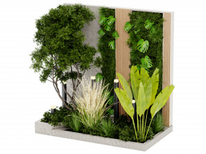 Collection Plant Vol 463 - Blender Model 3D Model