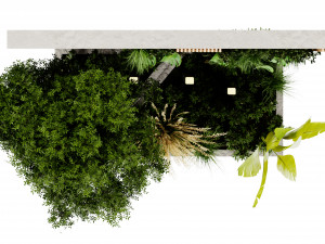Collection Plant Vol 463 - Blender Model 3D Model