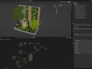 Collection Plant Vol 463 - Blender Model 3D Model