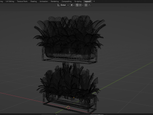 Collection Plant Vol 466 - Blender Model 3Dモデル