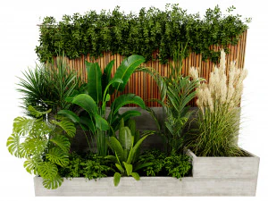 Collection Plant Vol 467 - Blender Model 3D Model