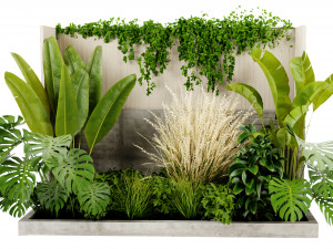 Collection Plant Vol 468 - Blender Model 3D Model