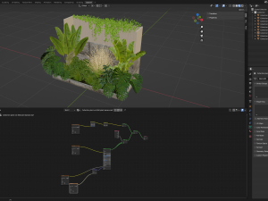 Collection Plant Vol 468 - Blender Model 3D Model