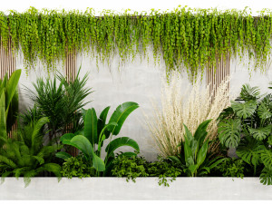 Collection Plant Vol 471 - Blender Model 3D-Modell
