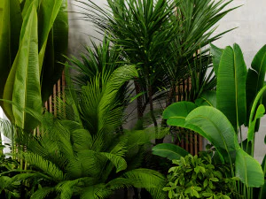 Collection Plant Vol 471 - Blender Model 3D Model