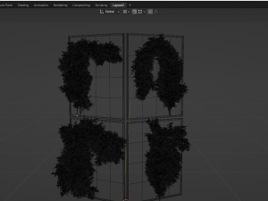 Collection Plant Vol 472 - Blender Model Modelo 3D