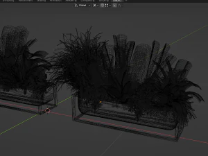 Collection Plant Vol 473 - Blender Model 3D Model
