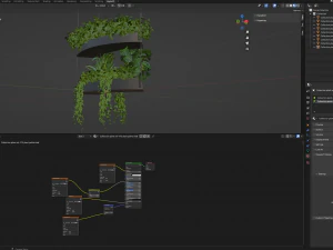 Collection Plant Vol 475 - Blender Model 3D Model
