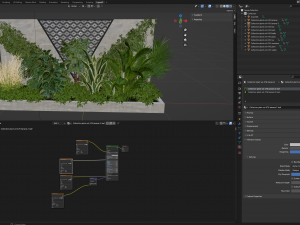 Collection Plant Vol 476 - Blender Model 3D Model