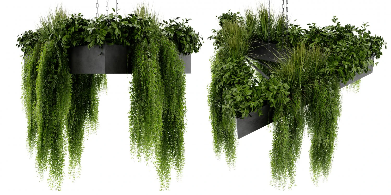 Collection Plant Vol 477 - Blender Model 3D Model .c4d .max .obj .3ds .fbx .stl .blend