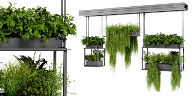 Collection Plant Vol 479 - Blender Model 3D Model .c4d .max .obj .3ds .fbx .stl .blend 