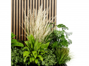 Collection Plant Vol 482 - Blender Model 3Dモデル
