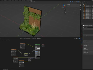 Collection Plant Vol 482 - Blender Model 3D Model
