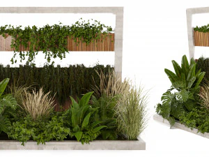 Коллекция растений, том 484 - модель блендера 3D Модель