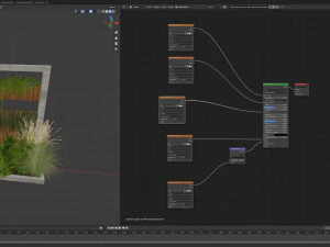 Collection plant vol 484 - blender model 3D Model