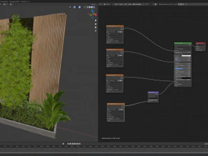 Collection plant vol 485 - blende model 3D Model