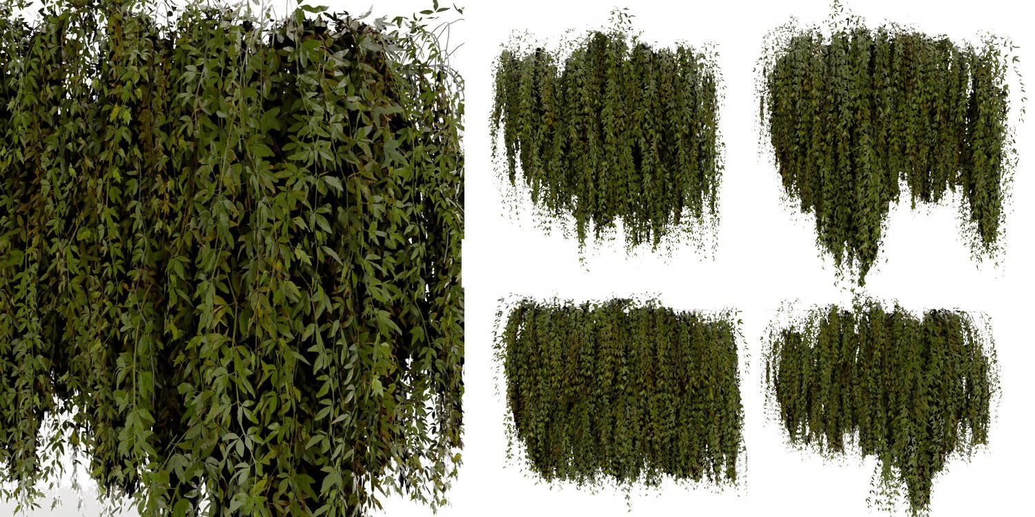 Collection plant vol 486 - blender model 3D Model .c4d .max .obj .3ds .fbx .stl .blend 