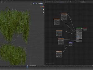 Collection plant vol 486 - blender model 3D Model
