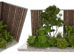 Коллекция растений, том 488 - модель блендера 3D Модель