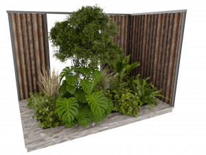 Collection plant vol 488 - blender model 3D मॉडल