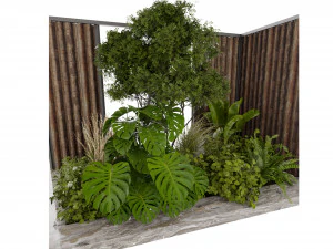 Collection plant vol 488 - blender model 3D Model