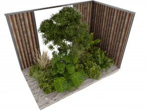 Collection plant vol 488 - blender model 3D Model