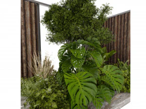 Collection plant vol 488 - blender model 3D Model