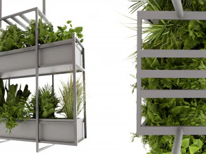 Usine de collecte vol 491 - mod&egrave;le m&eacute;langeur Modèle 3D