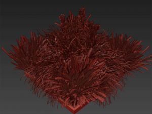 Collection plant vol 492 - grass - Switchgrass - Northwind - outdoor 3D Модель