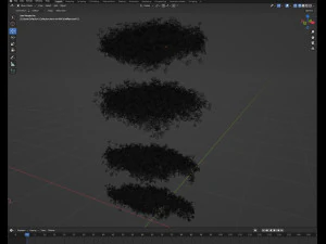 Collection plant vol 494 - blender model 3D Model