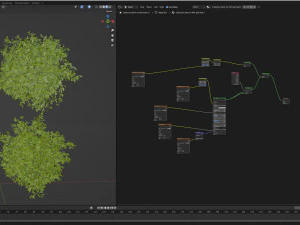Collection plant vol 495 - blender model 3D Model