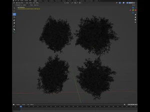 Collection plant vol 495 - blender model 3D Model