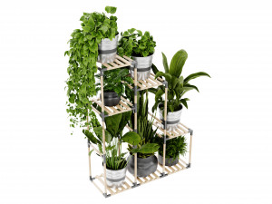 Collection plant vol 498 - blender model 3D 모델