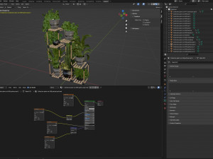 Collection plant vol 498 - blender model 3D 모델