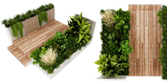Collection plant vol 500 - blender model 3D 模型 .c4d .max .obj .3ds .fbx .stl .blend 