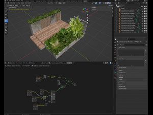Collection plant vol 500 - blender model 3D 模型