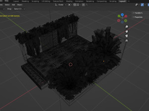 Collection plant vol 500 - blender model 3D 模型