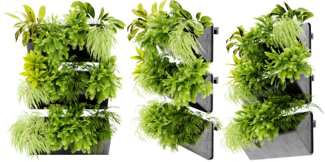Collection plant vol 502 - blender model 3D 模型 .c4d .max .obj .3ds .fbx .stl .blend
