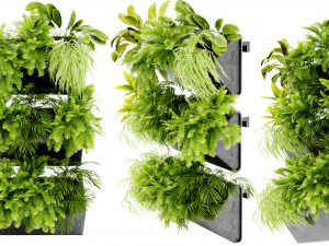 컬렉션 플랜트 vol 502 - 블렌더 모델 3D 모델