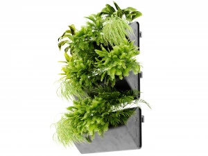 Collection plant vol 502 - blender model 3D Model